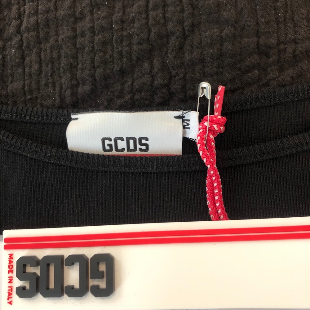 GCDS Tank Top Black